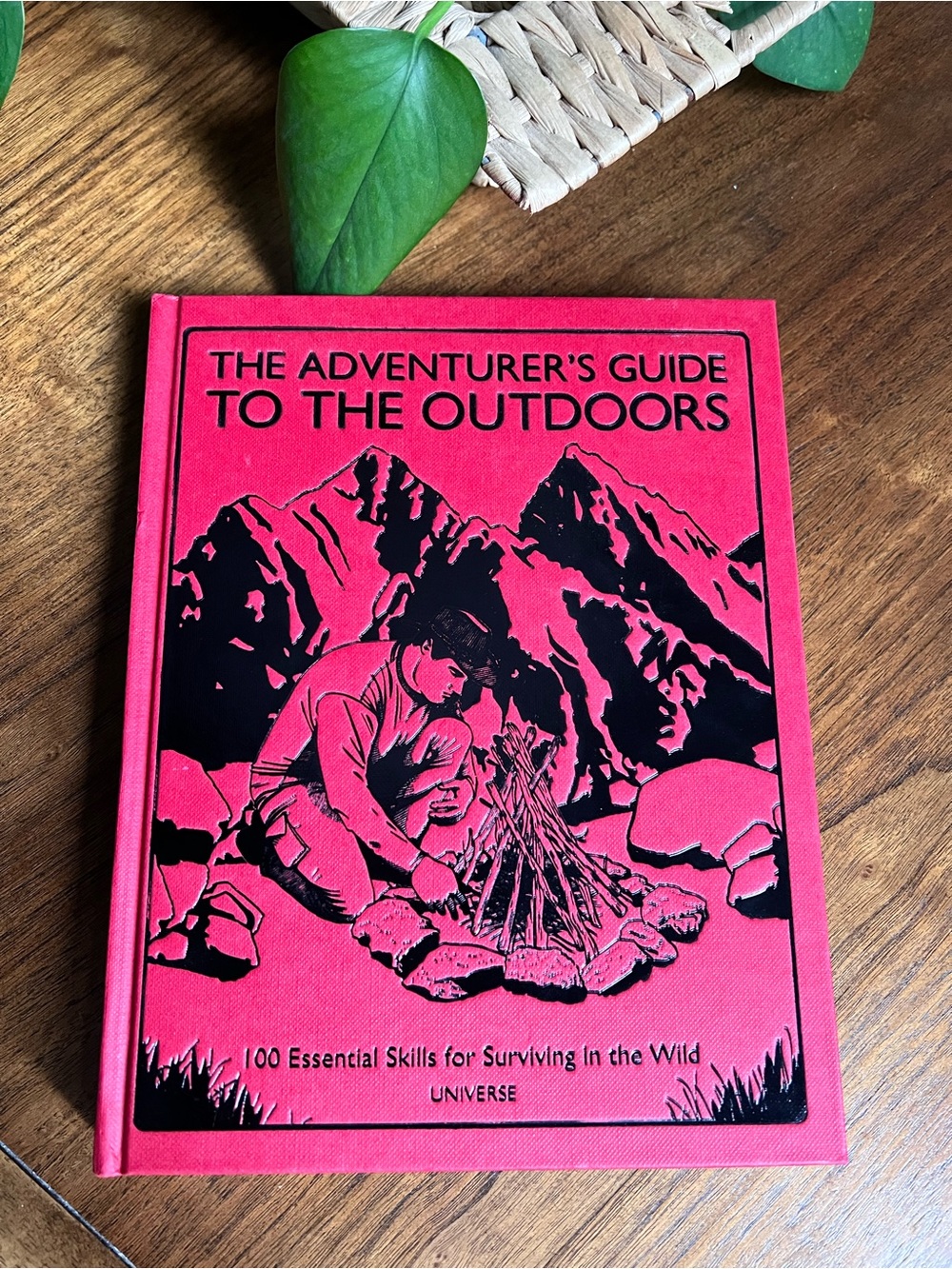 The Adventurer’s Guide to the Outdoors hardcover book gift for outdoorsy people